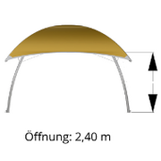 zeltzone 16 Öffnung