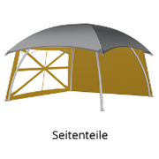zeltzone 16 Seitenteile