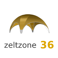 Verkauf Vermietung Crossover-Zelt zeltzone 36