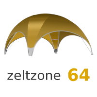 Verkauf Vermietung Crossover-Zelt zeltzone 64